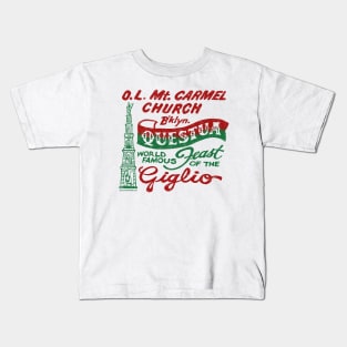 RETRO REVIVAL - World Famous Brooklyn Giglio Feast Kids T-Shirt